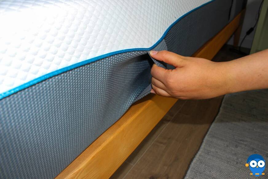 poignees laterales matelas simba hybrid pro